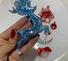 Создание ёлочных игрушек Фото 22